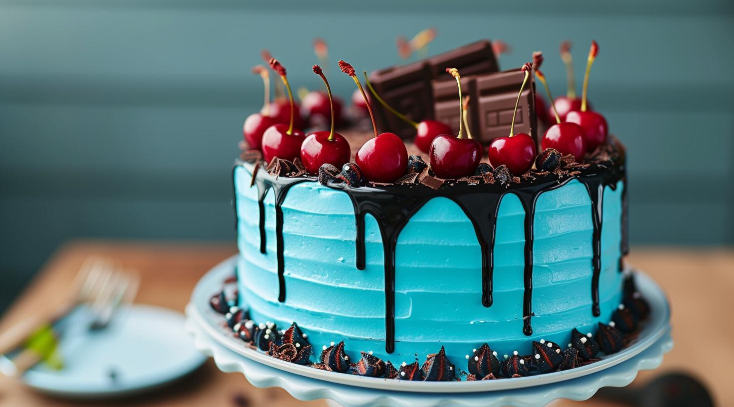 Torte und Deko